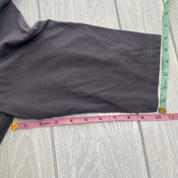 Ulla Popken Women's Dark Gray Melange Stretch Knit Shift Dress Size 20/22 - Picture 6 of 11